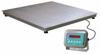 PI - KIT- Complete INOX Weegplateau IP68 voor INTERN gebruik