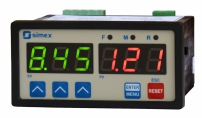 STN- TEMPERATUUR  LED INDICATOR met dubbel display - RTD- input