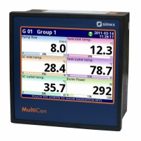 CMC-141  Multicon :PID Controller - Meter - Recorder - HMI In één pakket