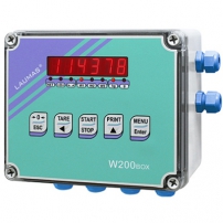 W200box - Weegindicator in een IP67 box, wegen en batching