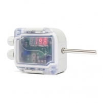 NSD- Temperatuur sensor voor buiten gebruik, met display, 4 ÷ 20 mA