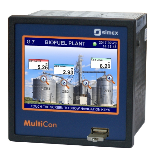CMC-99 Multicon : PID Controller + Meter+ Recorder+ HMI In one package