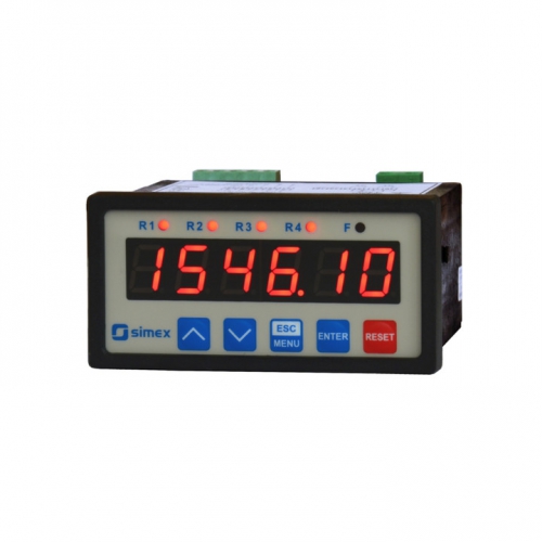 SRP 946 -Proces meter met groot 20mm LED Display 6-digits- In & Uitgangen configureerbaar!
