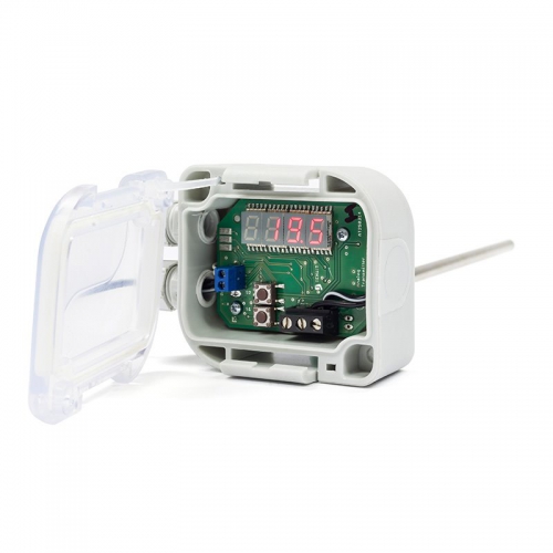 NSD- Snelle respons Temperatuur sensor voor buiten gebruik, met display, 4 ÷ 20 mA