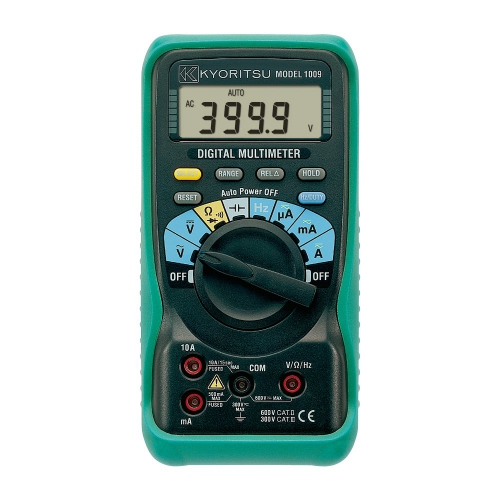 1009 - DIGITALE MULTIMETER VAC/VDC/AAC/ADC/OHM/DUTY/Hz 