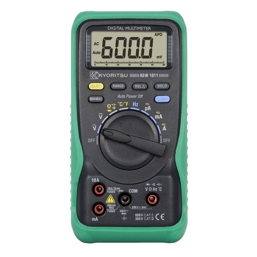 1012 - DIG. MULTIMETER VAC/DC, AAC/DC, R, f, Duty, RMS 