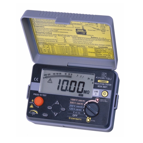 3021A - DIGITALE ISOLATIE-/CONTINUÏTEITSMETER
