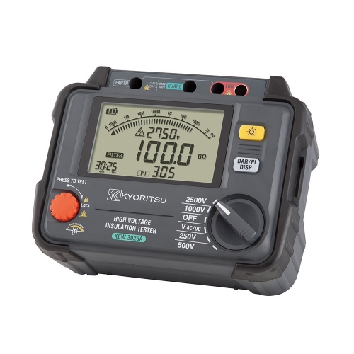 3025A - HOOGSPANNING ISOLATIETESTER 250-2500V 100G0hm
