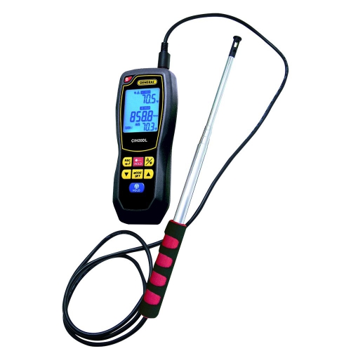 CIH30DL - HOT WIRE ANEMOMETER EN IR THERMOMETER 2-IN-1